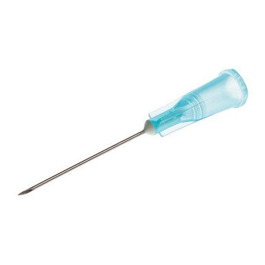 Hypodermic Needle 23G x 1 Inch Blue 100 Pack