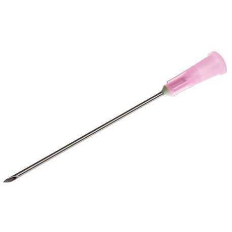 Hypodermic Needle 18G x 1.5 Inch Pink full image