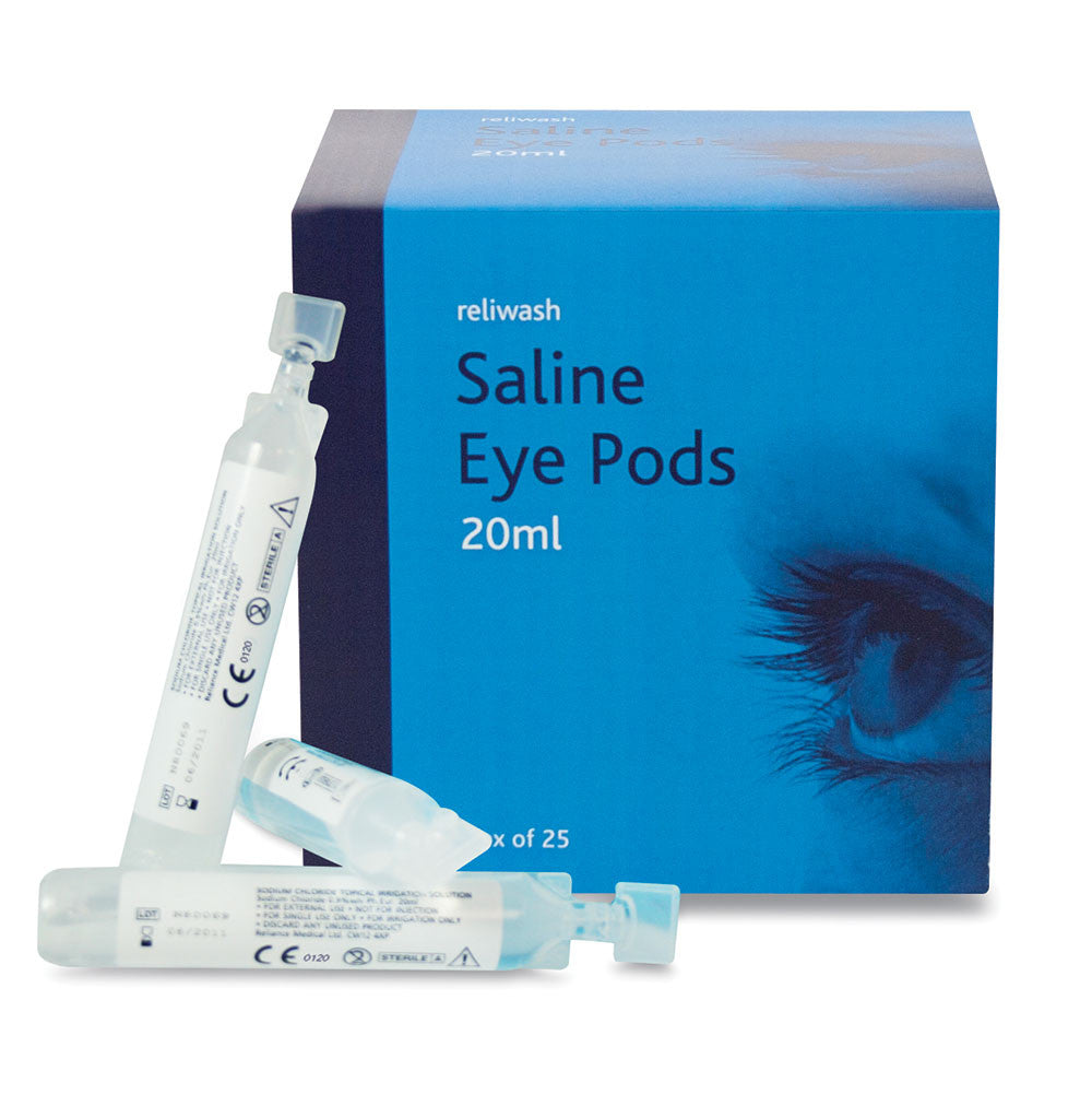 3 pcs Eye Pods 20ml Pods Sterile with its box