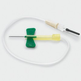 Vacutainer Safety-Lok Blood Collection Set 21G Green Needle 18cm Tube 50 Pack