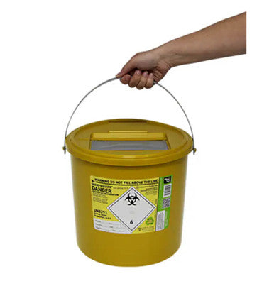 Sharps Bin 7Ltr Yellow