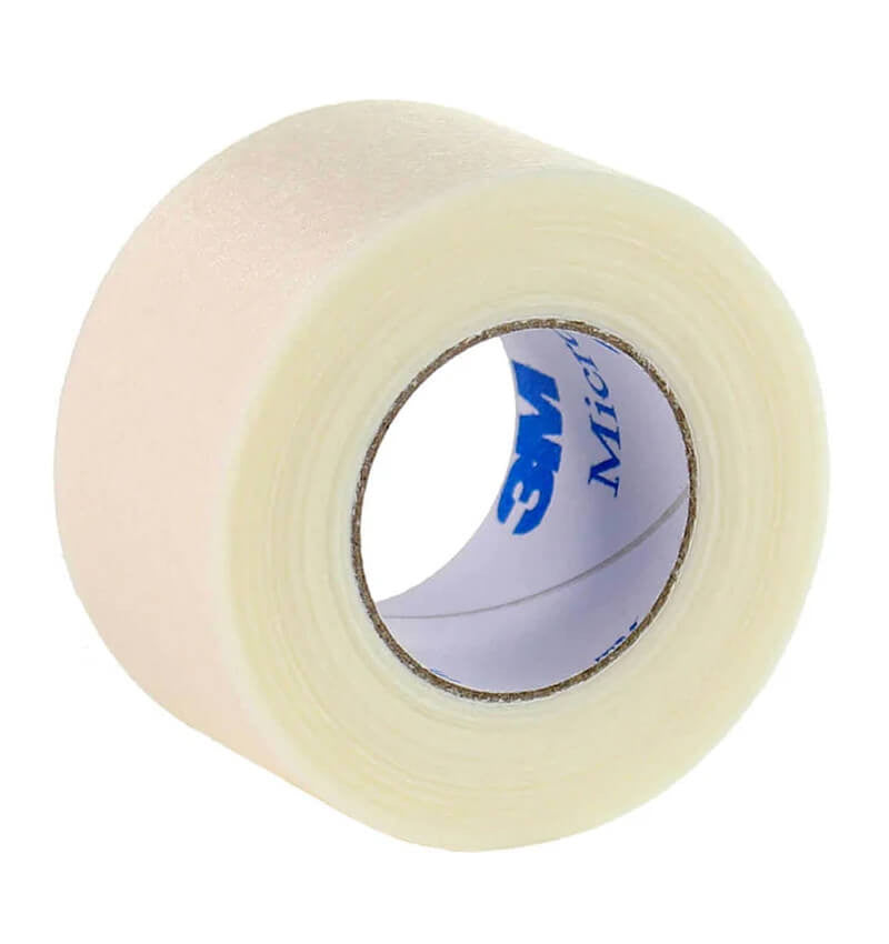 3M Micropore Hypoallergenic Surgical Tape 2.5cm x 5m 12 Pack