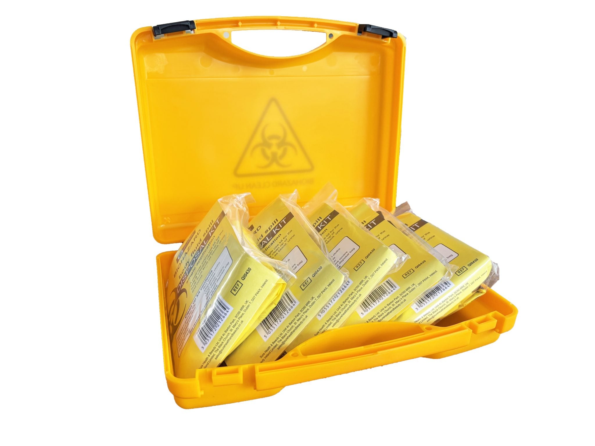 Biohazard Disposal Kit 5 Application