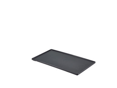GenWare Matt Black Melamine Buffet Box Lid GN1/3