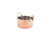 Mini Hammered Copper Casserole Dish 9.2 x 5cm 12 Pack
