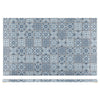 Blue Marrakesh Melamine GN1/1 Slab 53 x 32.5cm
