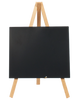 Mini Chalkboard Easel 24 X 11.5cm Wood Pk3