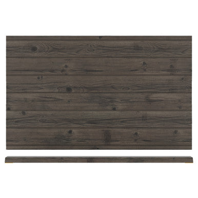 Oak/White New Haven Melamine GN1/1 Slab 53 x 32.5cm