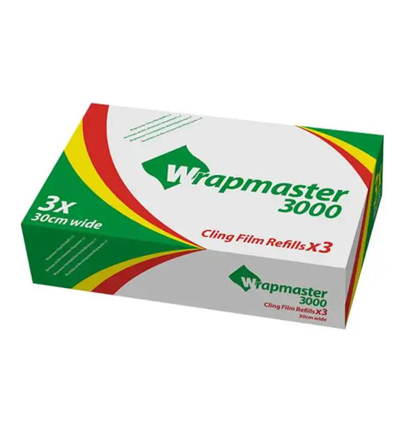 Wrapmaster Clingfilm 3000 Refill 300M in a box