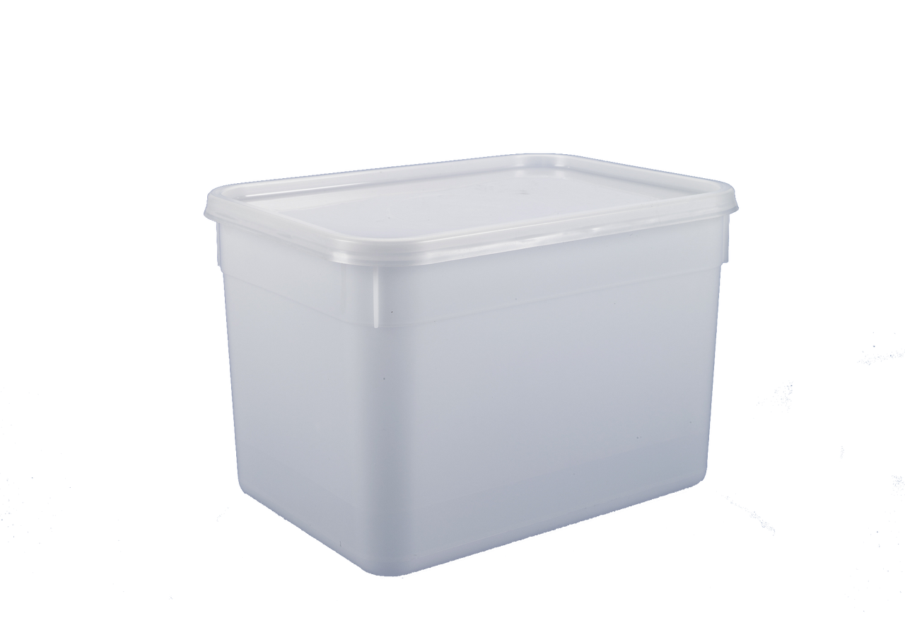 Rectangular Plastic Storage Tub 4Ltr