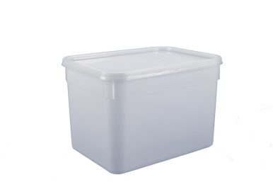 Rectangular Plastic Storage Tub 4Ltr