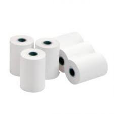 Shot of  5 Thermal Till Rolls 57x30x12.7mm.