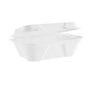 NOT LIVE - Vegware VA-SH89 Compostable Bagasse Takeaway Food Containers 9 x 6 Inches 200 Pack
