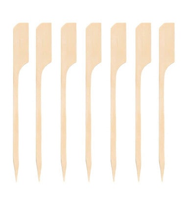 Wooden Bamboo Gun Skewer 150mm 100 Pack