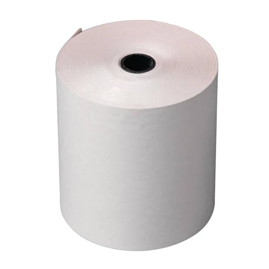 2ply Till Roll White Yellow 76mm 10 Pack