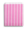 White Candy Stripe Paper Bags 5 X 7in Pink and White 1000 Pack