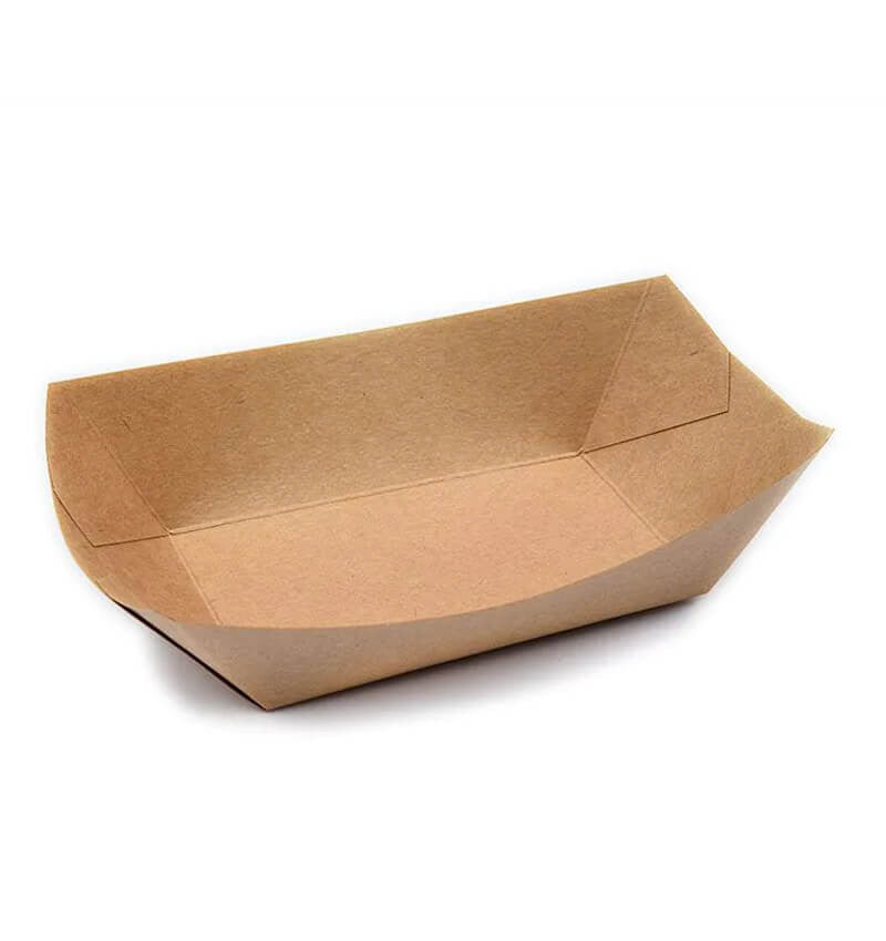 Small Kraft Food Tray 8oz