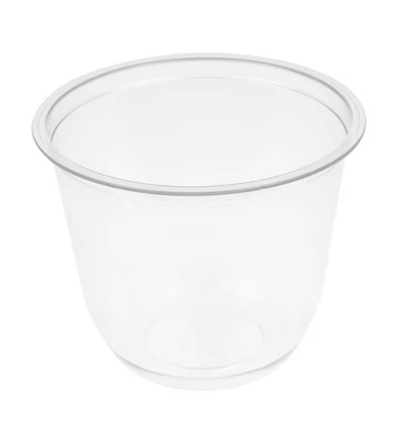 Recyclable PET Dessert Pot 100ml 76 x 46mm