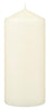 6 pack Ivory Pillar Candles  68 x 200mm