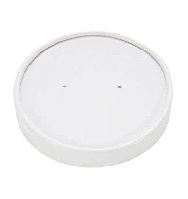 Heavy Duty White Soup Container Lid 12oz 500 Pack