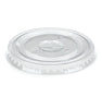 Flat Lid For 12oz Cleat Rpet Tumbler  Straw Slot 20 x 50 Pack