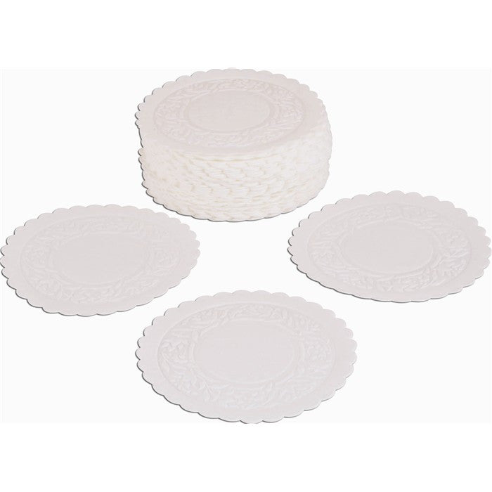 Paper Coaster White Waxed Back 8 Ply 82mm 5000 Pack