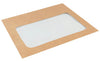 Colpac Kraft Medium Platter Box With Window 25 Pack