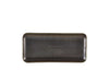 Terra Porcelain Black Narrow Rectangular Platter 27 x 12.5cm 6 Pack