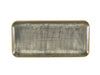 Terra Porcelain Matt Grey Narrow Rectangular Platter 36 x 16.5cm 3 Pack
