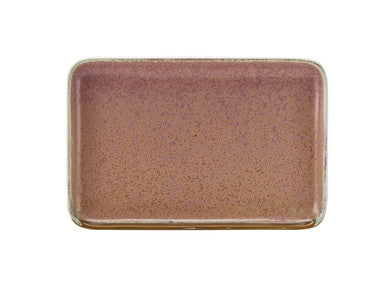Terra Porcelain Rose Rectangular Platter 30 x 20cm 3 Pack
