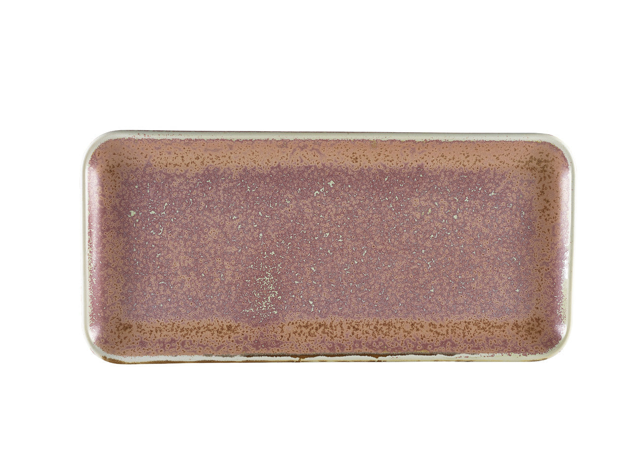 Terra Porcelain Rose Narrow Rectangular Platter 36 x 16.5cm 3 Pack Group Image