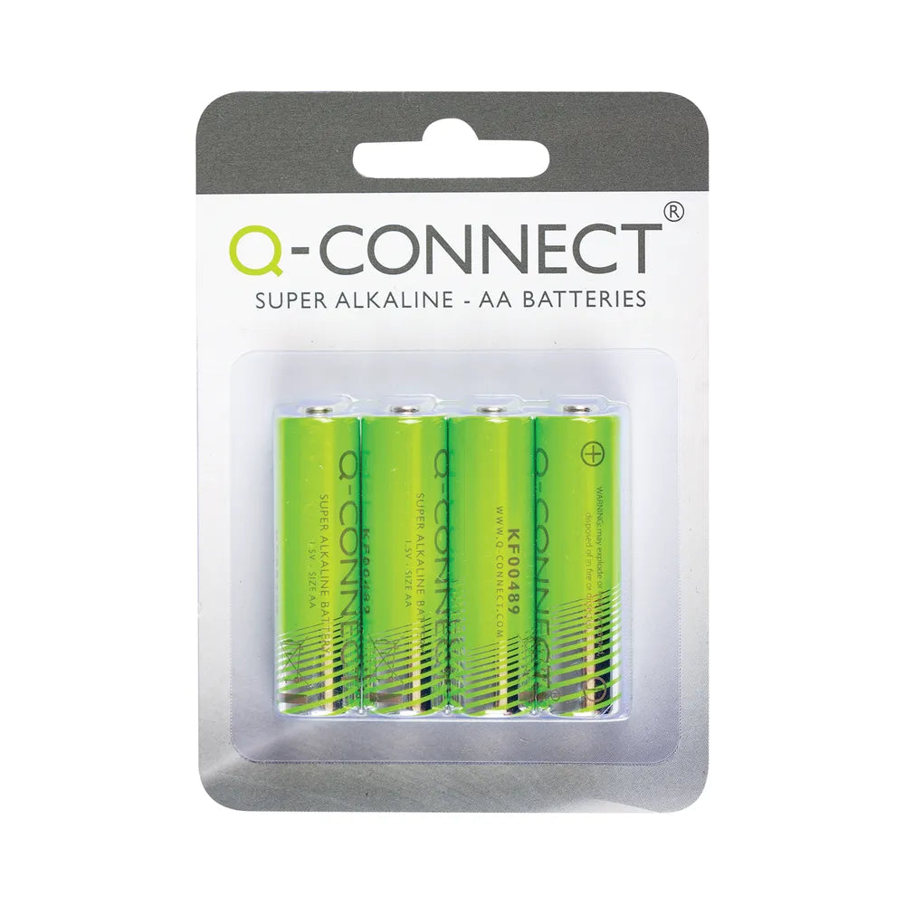 Value Range Alkaline AA Batteries 4 Pack