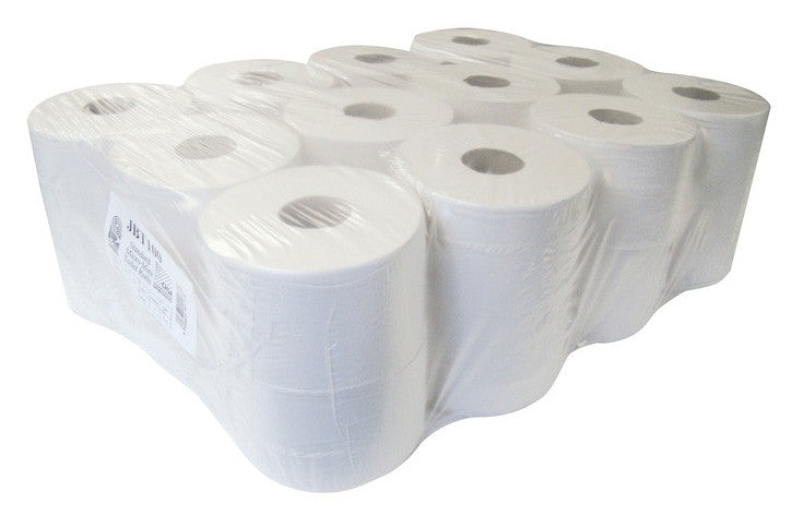 2 Ply Micro Mini Toilet Roll 120M White