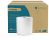 North Shore 1 Ply White Embossed TAD Roll Towel 6 Pack