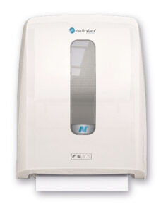 North Shore  Hybrid Sensor Roll Towel Dispenser White