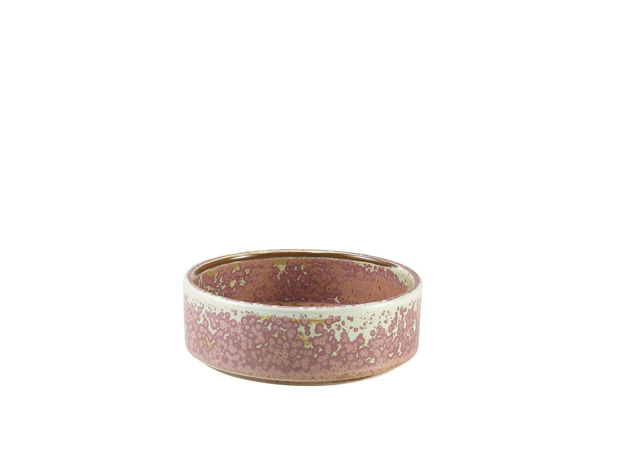 Terra Porcelain Rose Presentation Bowl 13cm 6 Pack