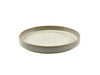 Terra Porcelain Matt Grey Presentation Plate 26cm 6 Pack
