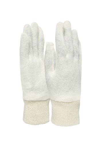Clearance - Knitted Stockinette Polycotton Die Glove 20 Pack