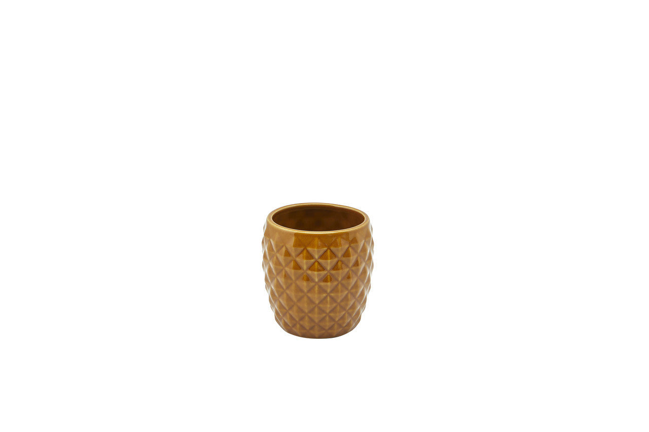 Genware Brown Pineapple Tiki Mug 40cl/14oz 4 Pack