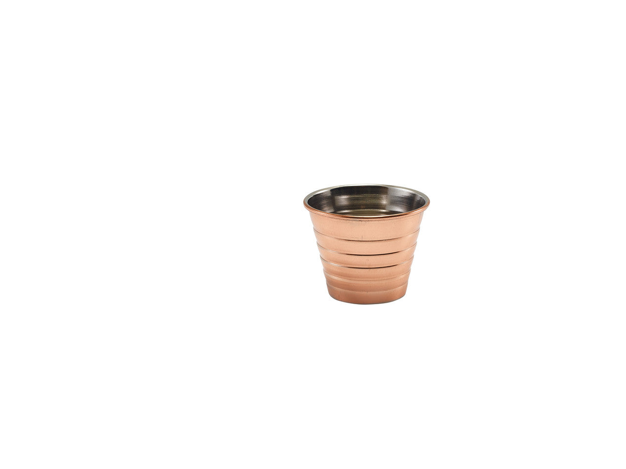 GenWare Copper Plated Ribbed Ramekin 71ml/2.5oz 24 Pack