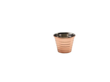GenWare Copper Plated Ribbed Ramekin 71ml/2.5oz 24 Pack