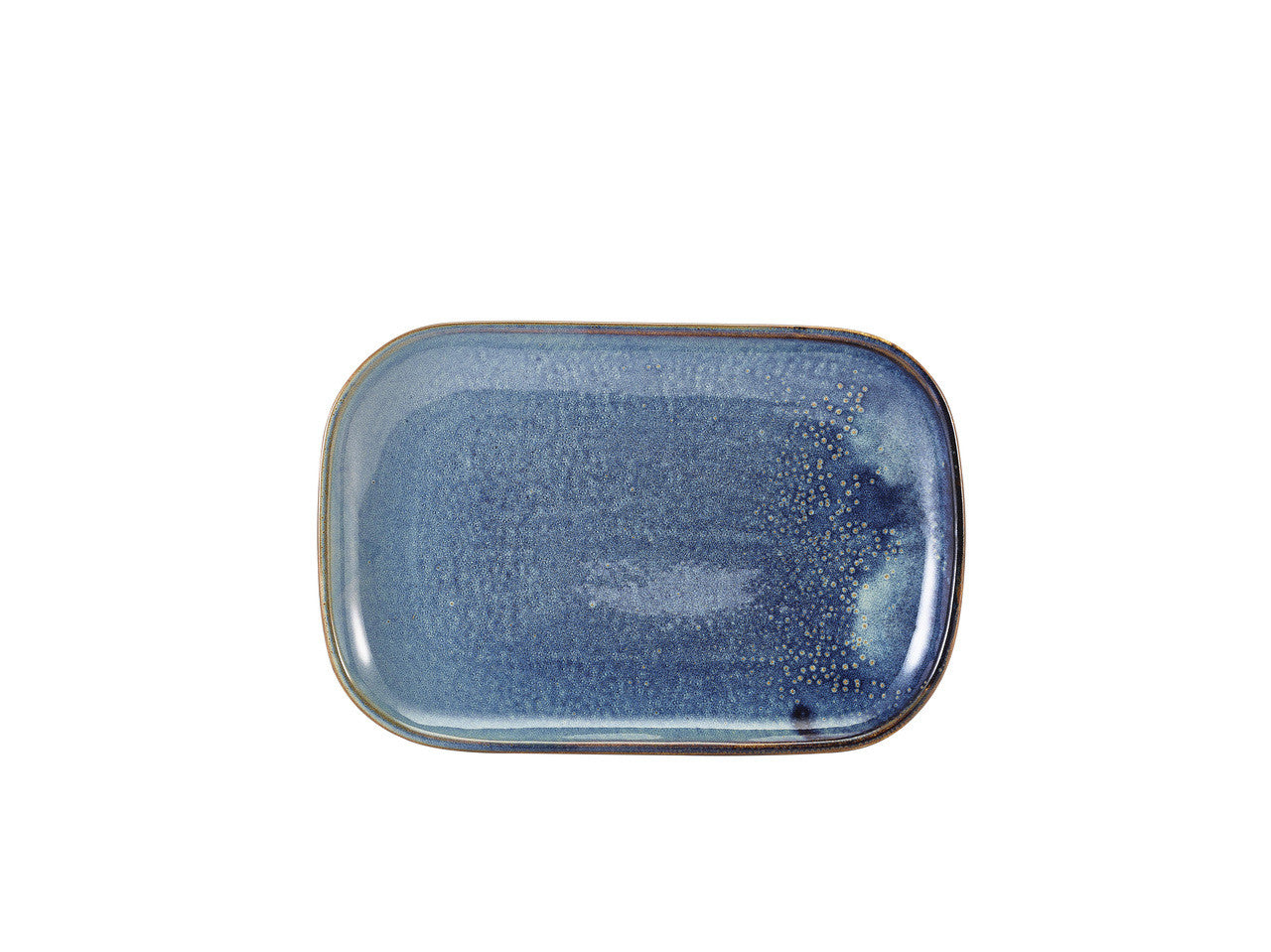 Terra Porcelain Aqua Blue Rectangular Plate 29 x 19.5cm 6 Pack Group Image