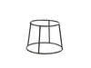Genware Black Anti-Slip Round Buffet Riser