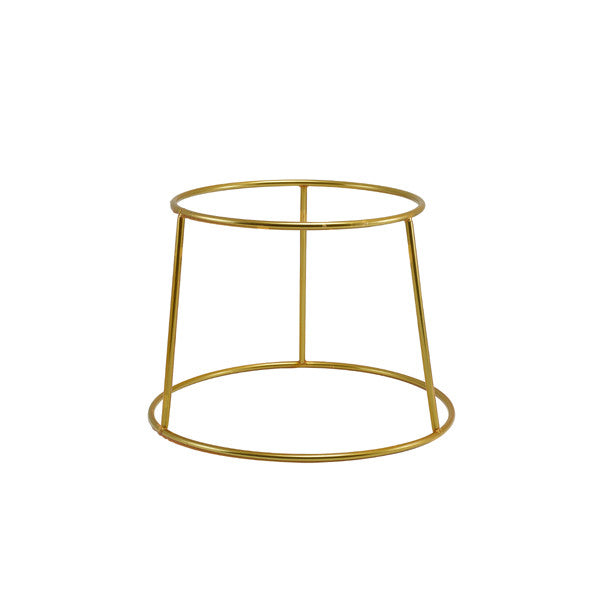 GenWare Gold Anti-Slip Round Buffet Riser 18cm Group Image