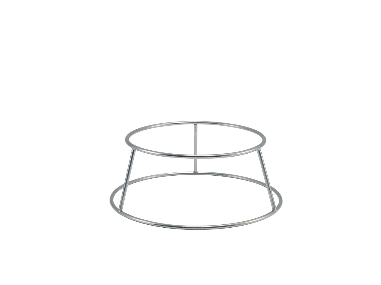 GenWare Silver Anti-Slip Round Buffet Riser 10cm