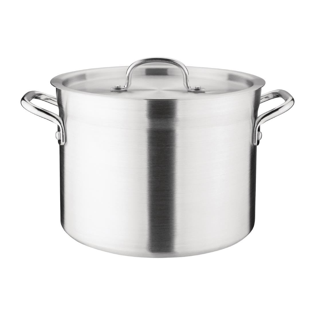 Vogue Deep Boiling Pot 7.6Ltr with lid cover.