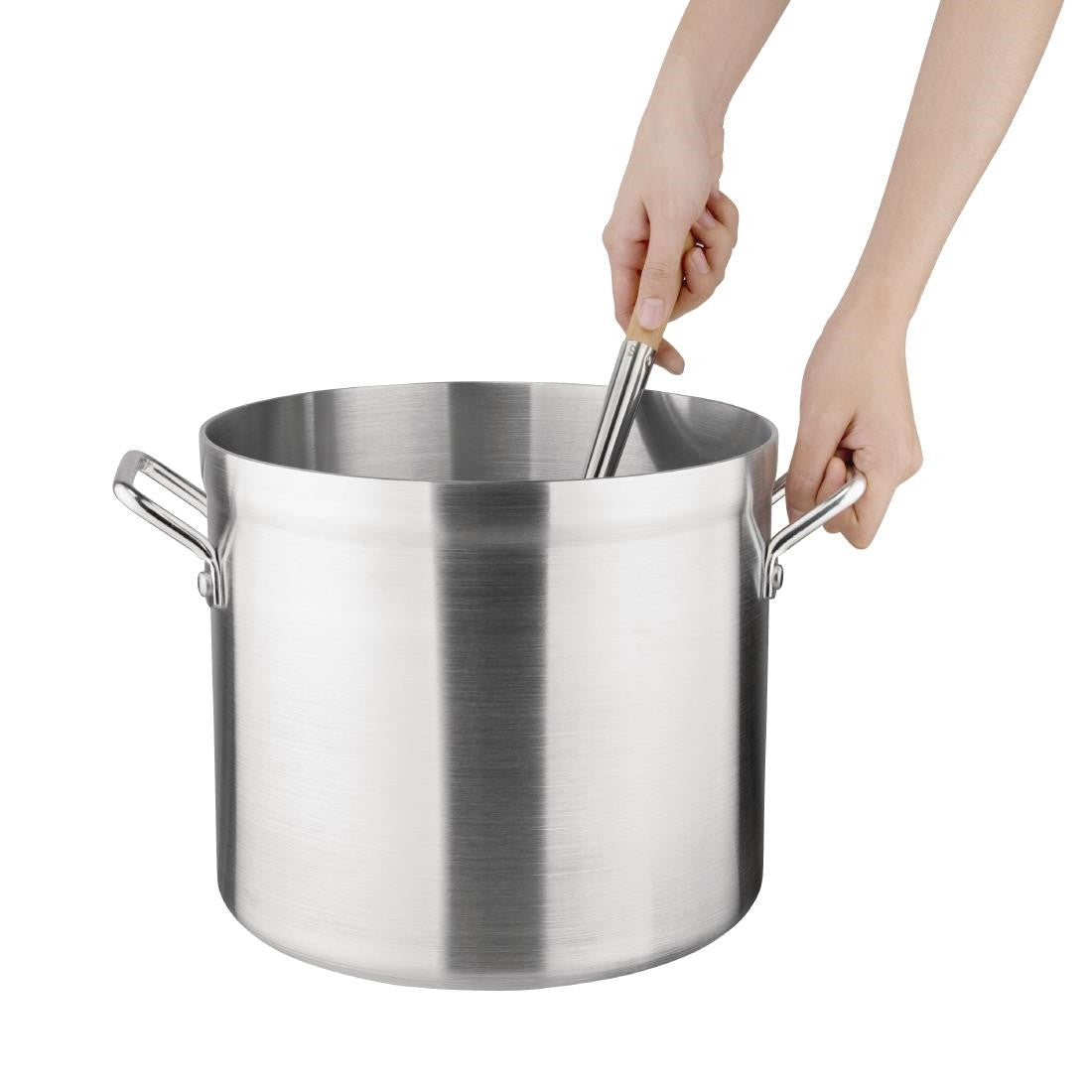 Hand holding Vogue Deep Boiling Pot 15.1Ltr.