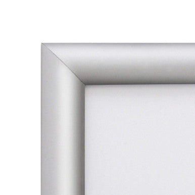 Genware Silver A4 Snap Frame