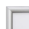 Genware Silver A4 Snap Frame