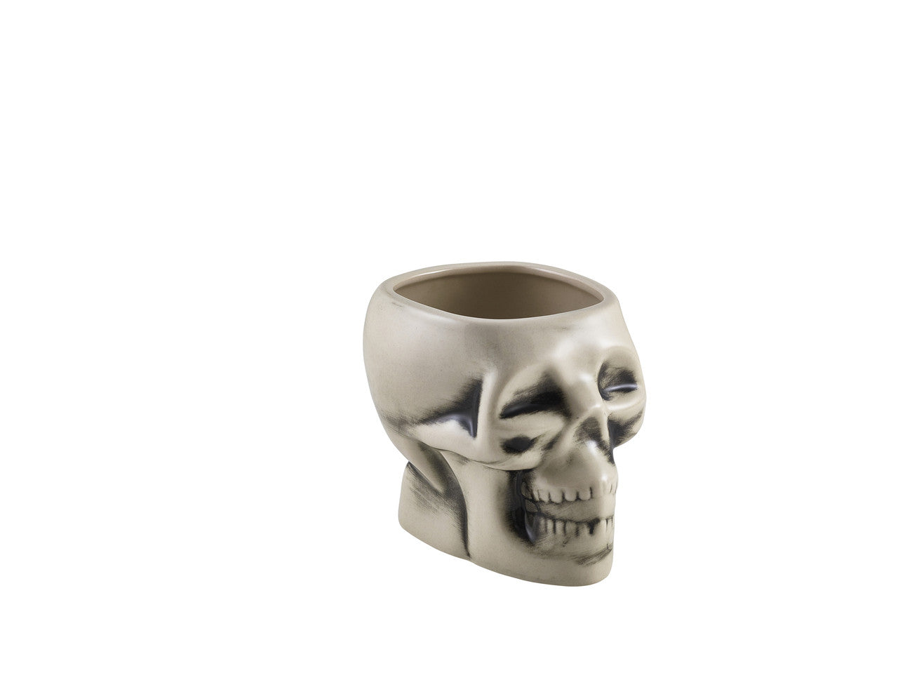 Genware White Skull Tiki Mug 40cl/14oz 6 Pack